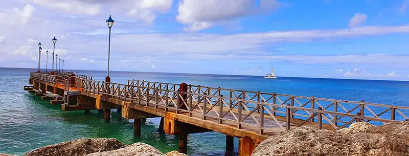 Pier in Barbados